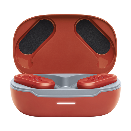 JBL Endurance Peak 3 - Coral - Dust and water proof True Wireless active earbuds - Detailshot 2 image number null